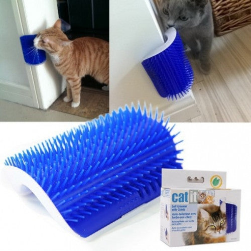 Catnip Products For Cats sisal Cat Toy pet grooming - Cat Supplies Brush Catit Massage Device Self Groomer